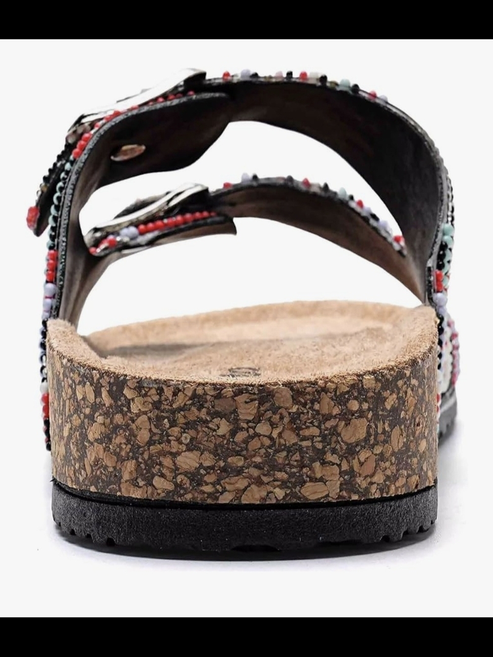Torotto Womens Slides with Cork Footbed #1255 - Picture 10 of 13
